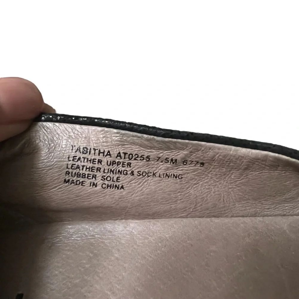 ABEO B.I.O. System Tabitha Bow Accent Ballet Flats Size 7.5